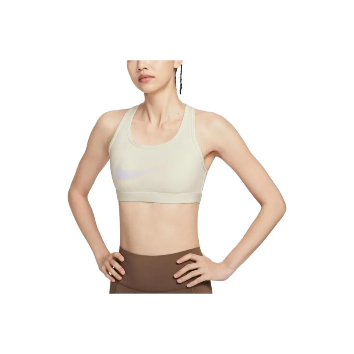 Nike Бежевый Женские Спортивные Трусы