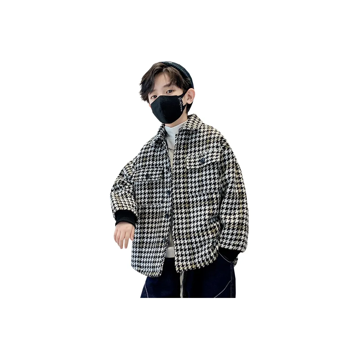 EASTERN CAMEL Белый Kids Шерстяное пальто