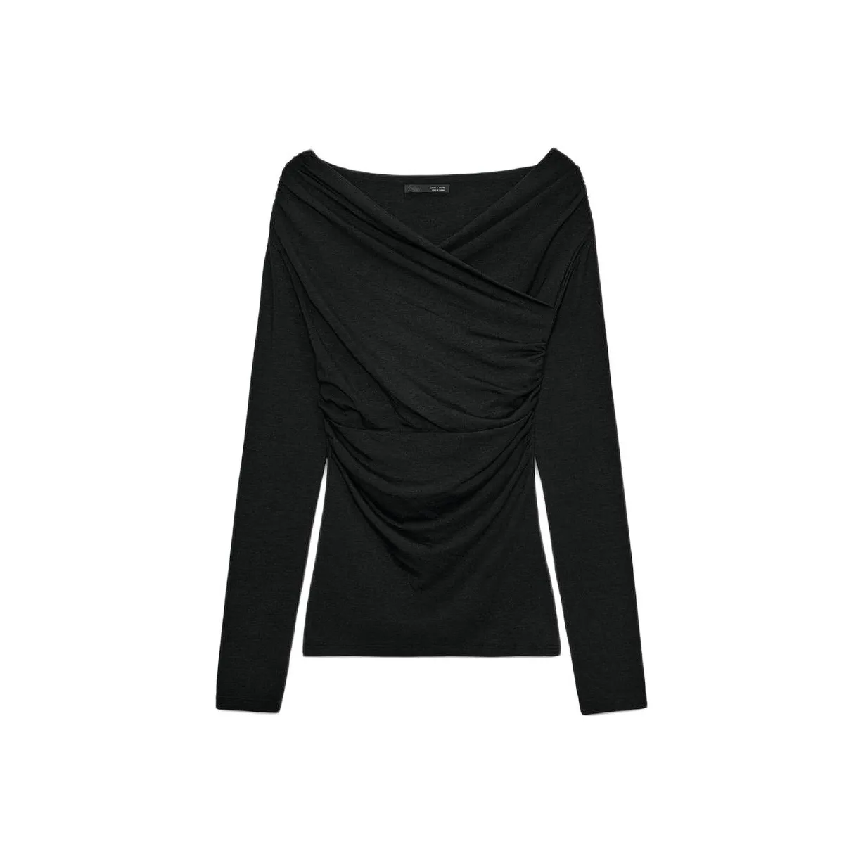 ZARA Черные Женские T-рубашки