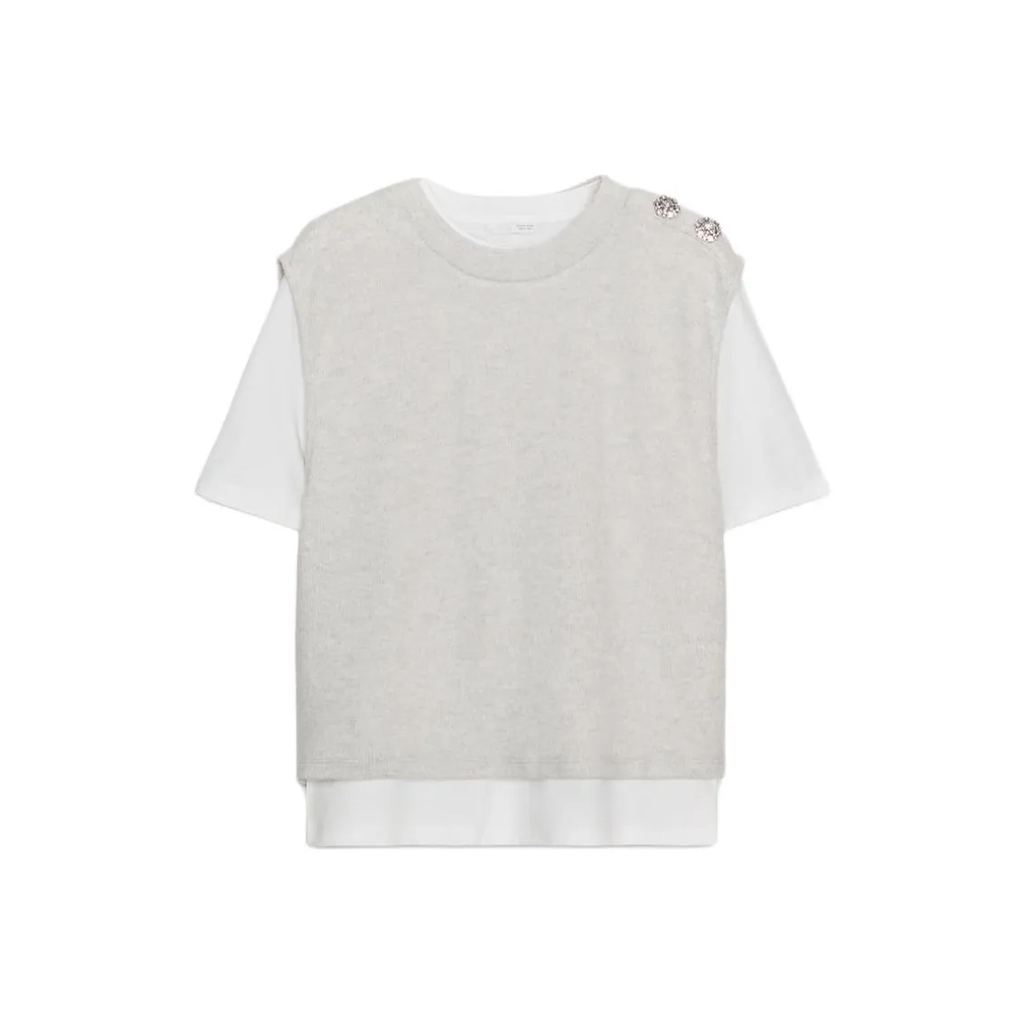 ZARA Бежевые Женские T-рубашки