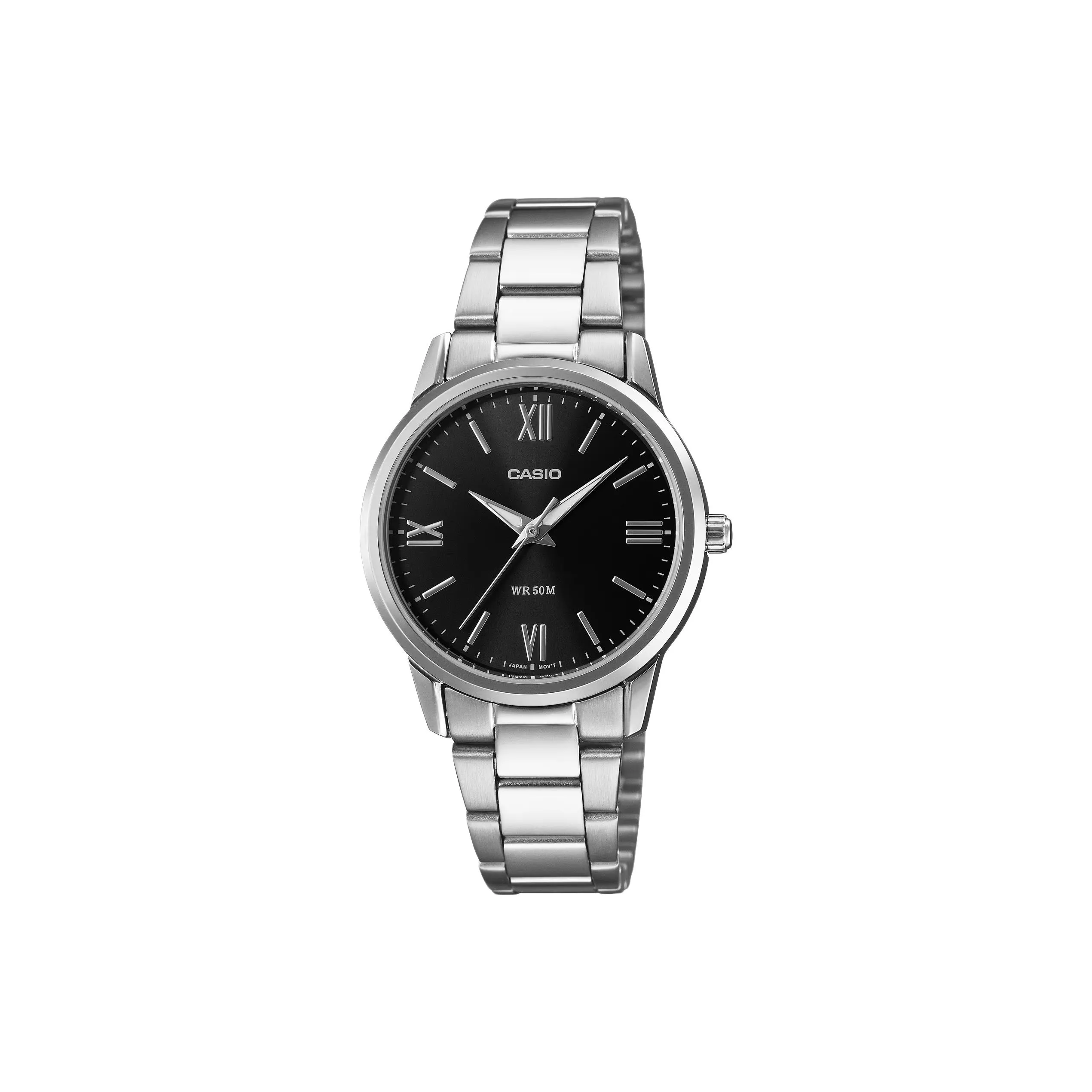 CASIO G SHOCK Collection Кварцевый механизм ремешок из нержавеющей стали женские часы черный циферблат