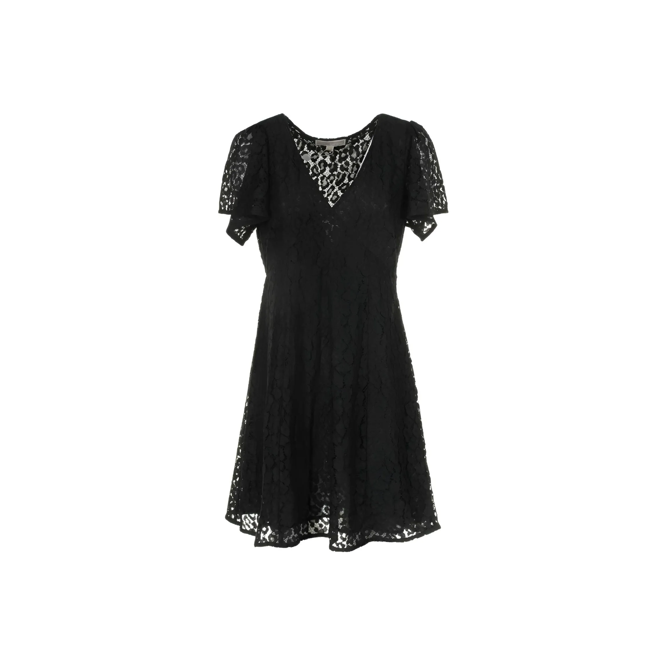 MICHAEL KORS Короткий рукав Платье Женское Черное