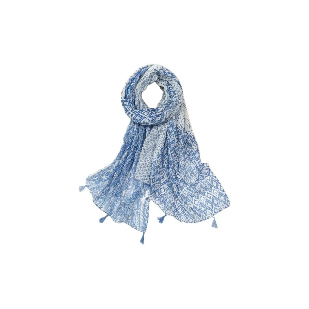 BAGGL Хлопок лен смесь вязаные шарфы женские