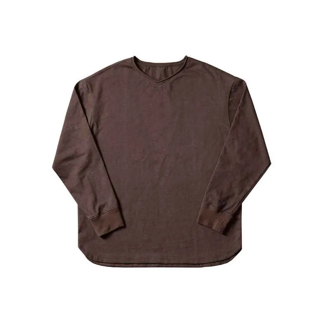 DOUBLE SEAM Длинный рукав Т-рубашка для многослойности Мужская