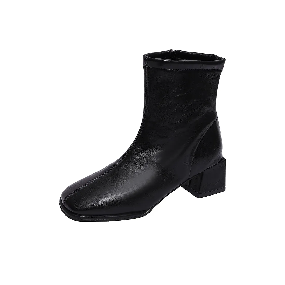 Be Good Корейский стиль Универсальный Удобный Повседневный Minimalist Style Fashion Модные Ботильоны 5 см Женские