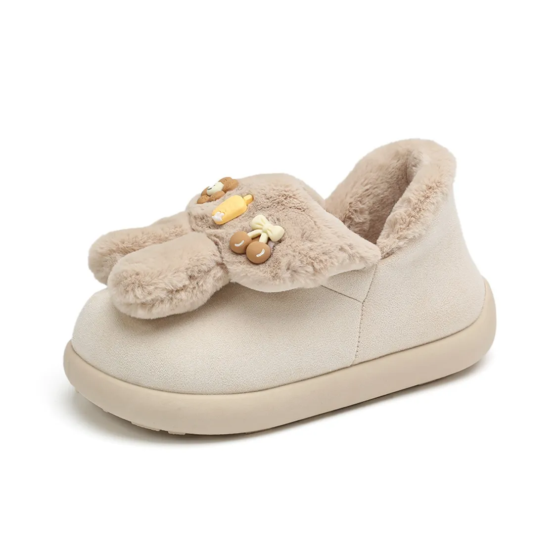 Zun'er Термическая Увеличивающая Высоту Водонепроницаемая Низкий Топ Утепленная Обувь Женская