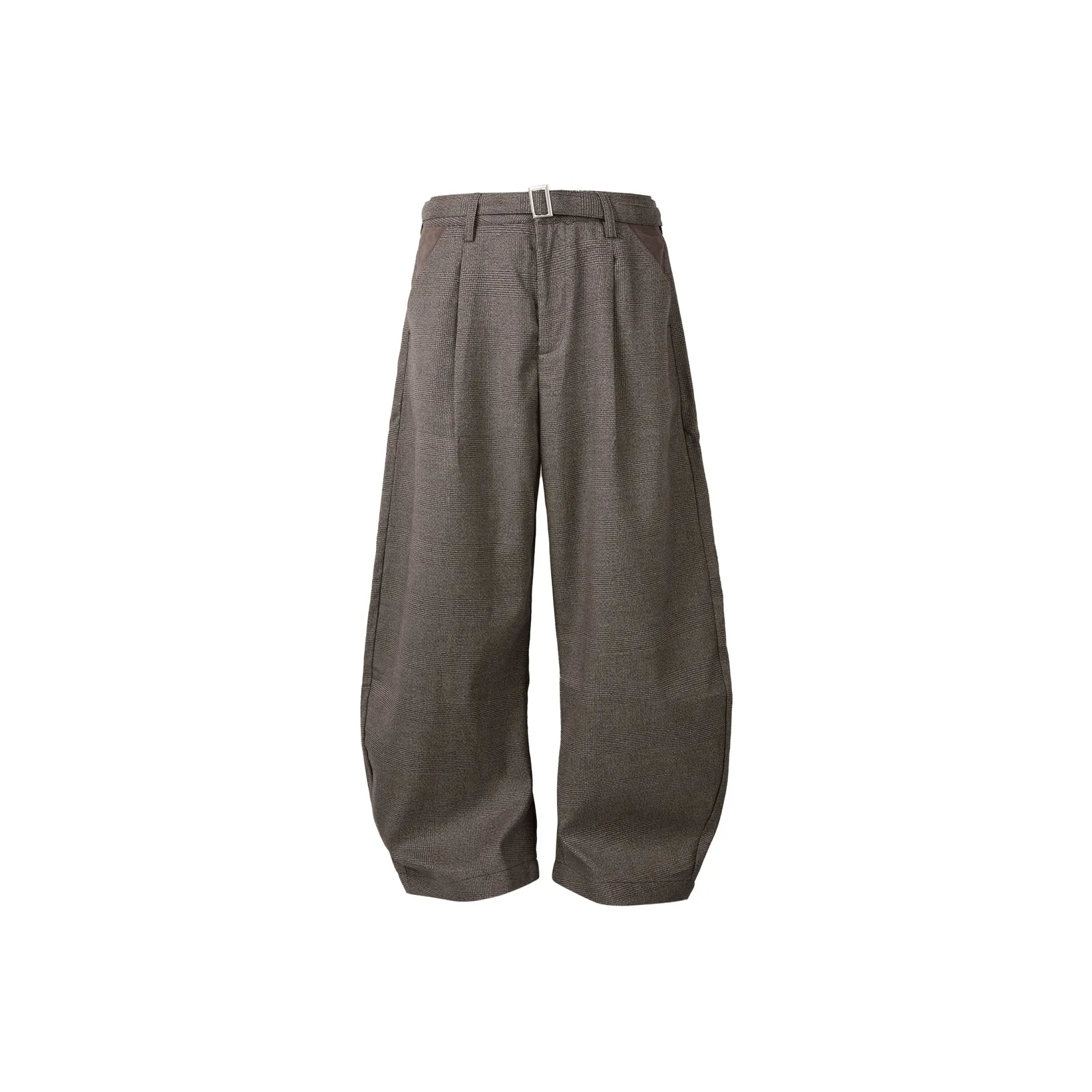 TREND ST Кофейный Унисекс Повседневные Штаны