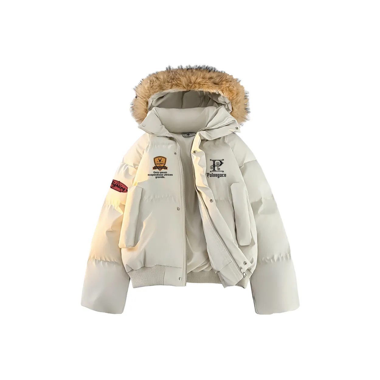 PAL ONGACO Хлопковый пуховик унисекс