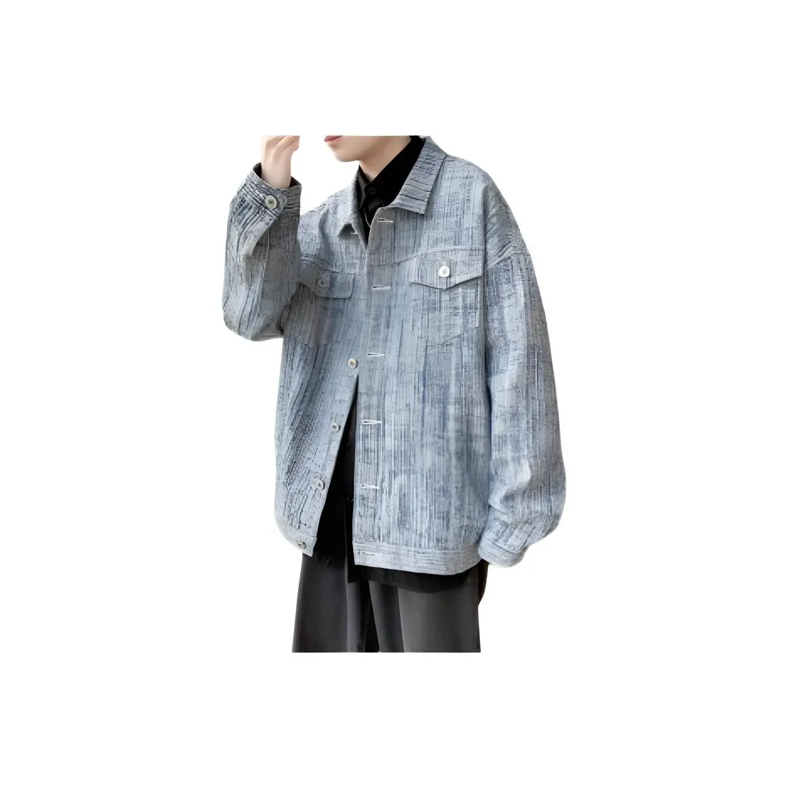 GOYN Светло-синие унисекс куртки