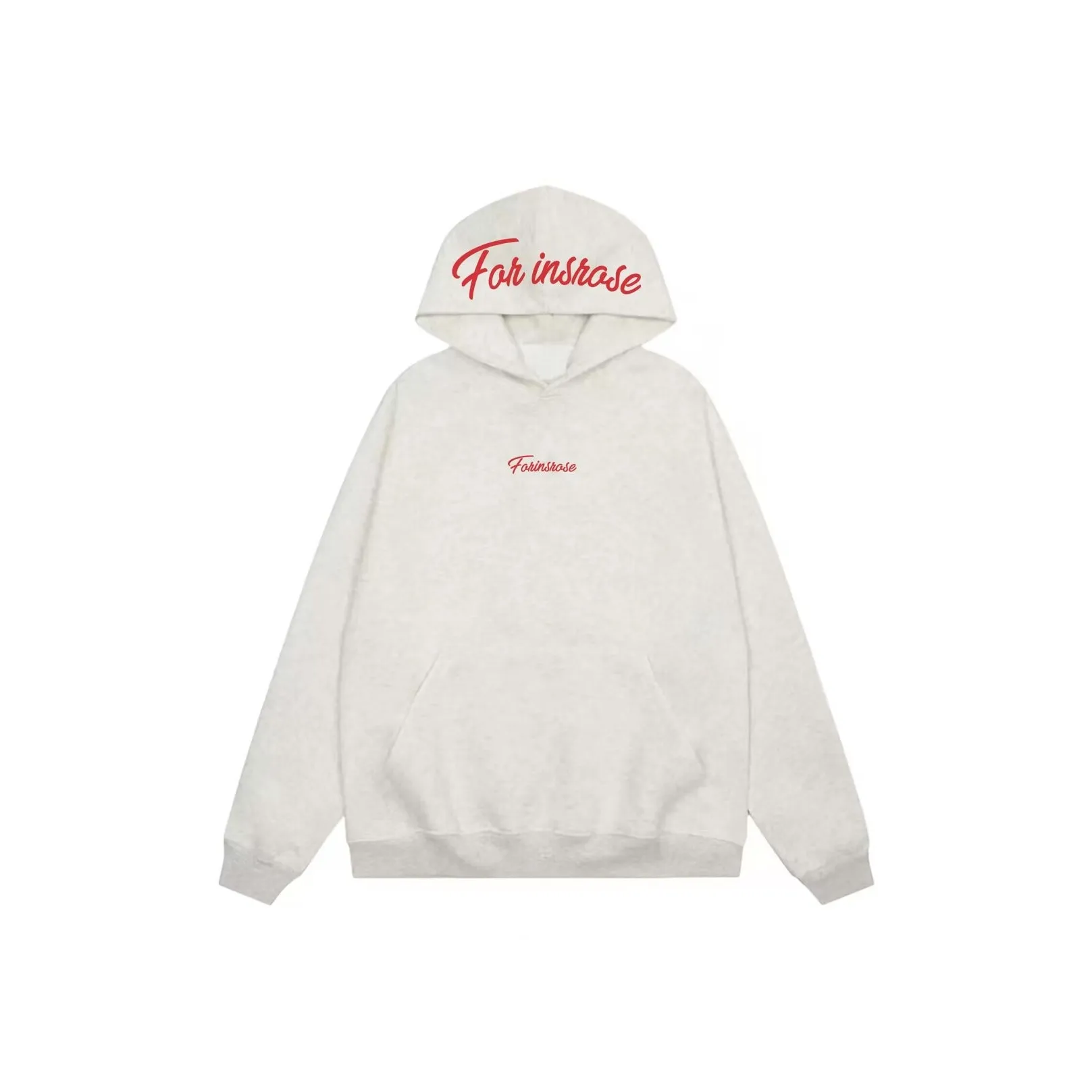 YICHEN Светло-серый Женский Свитшот