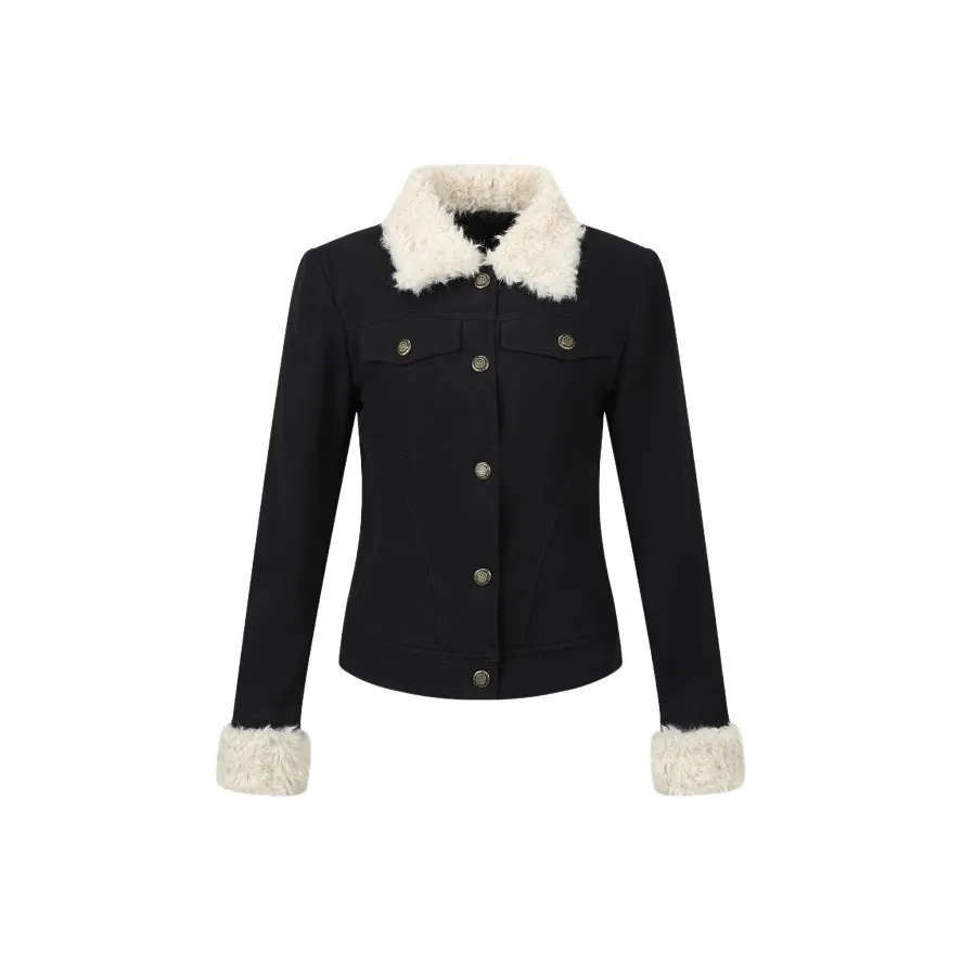 YGPRW Темно-синие женские куртки