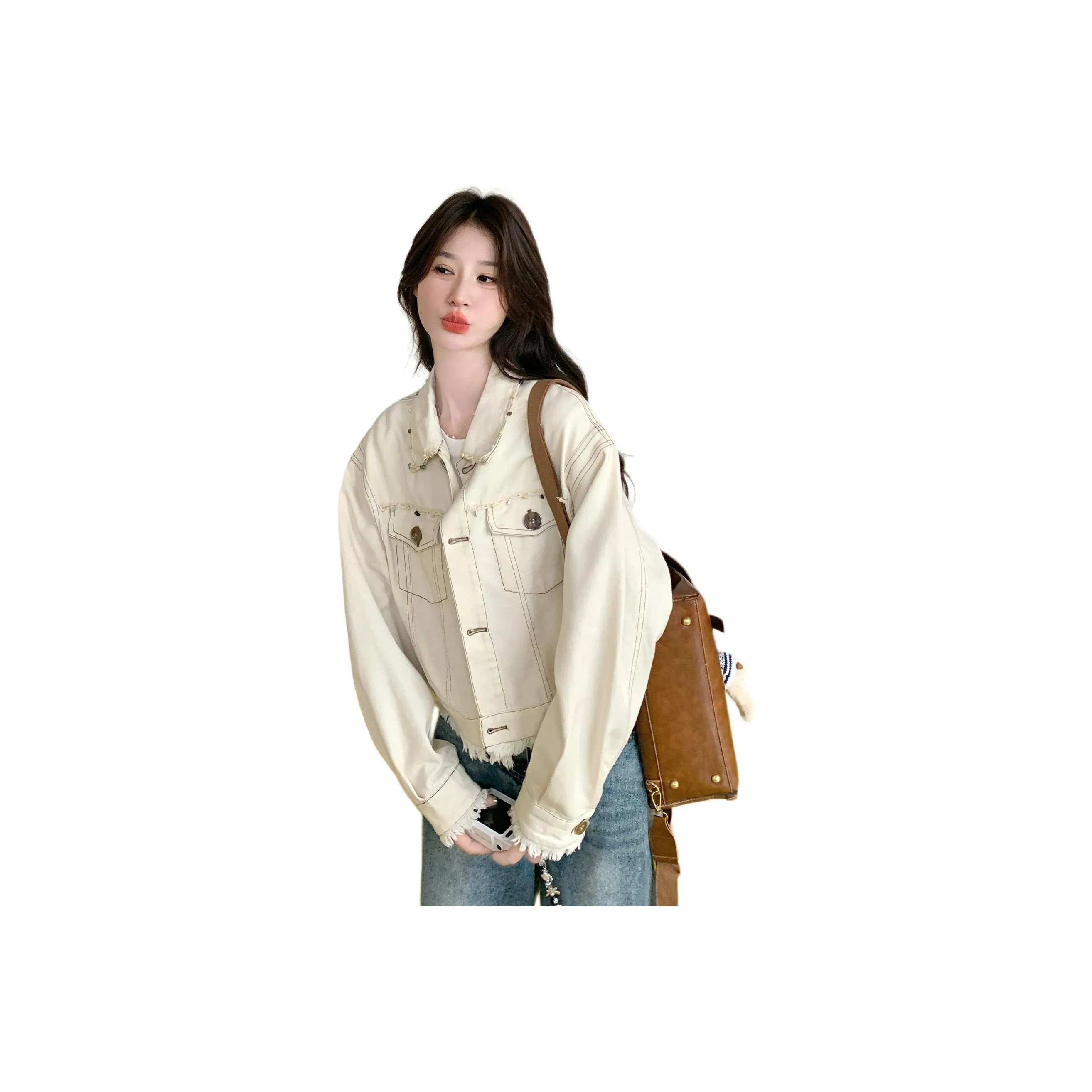 XIANSINIAO Укороченное пальто женское