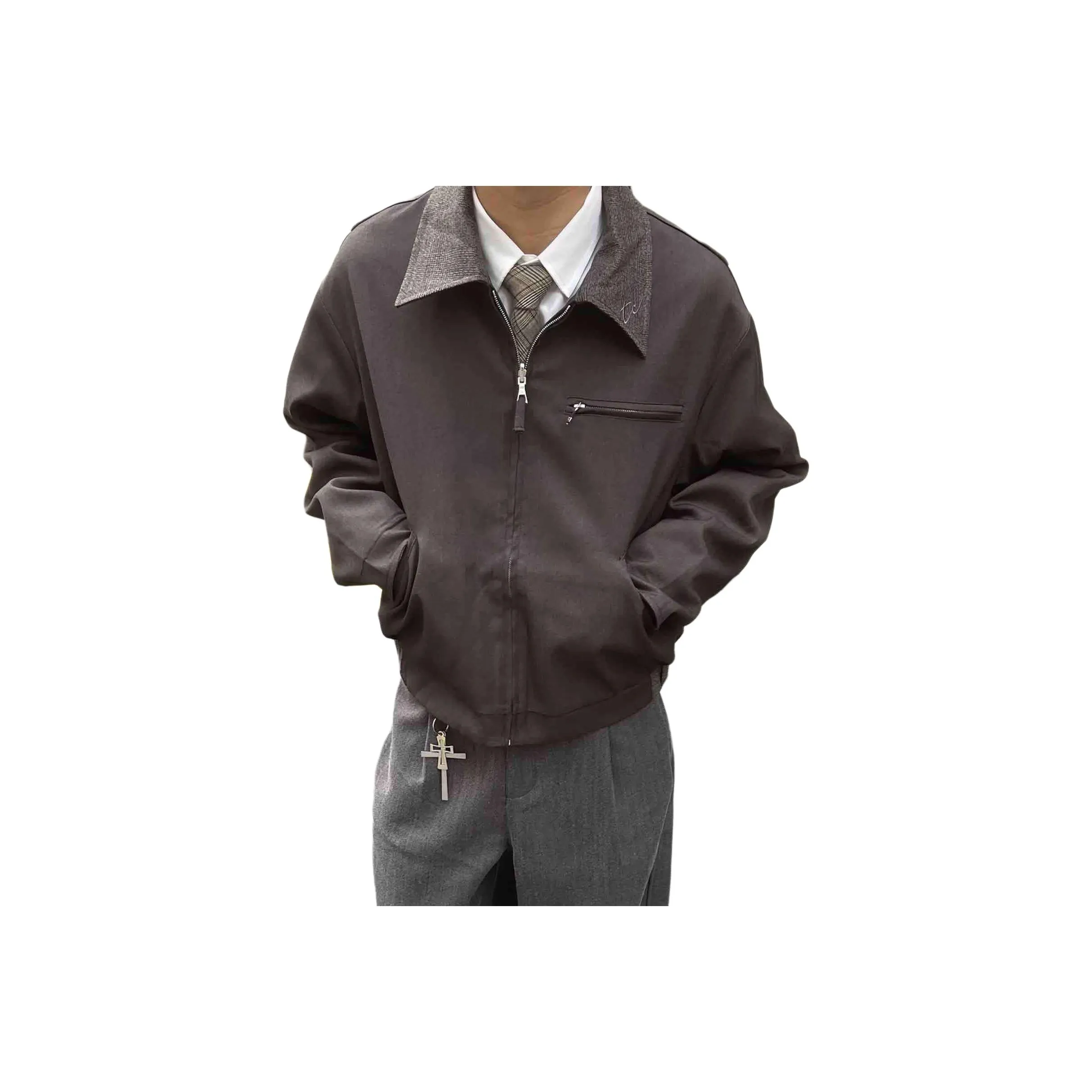 NEVER RULE Коричневый Унисекс Куртки