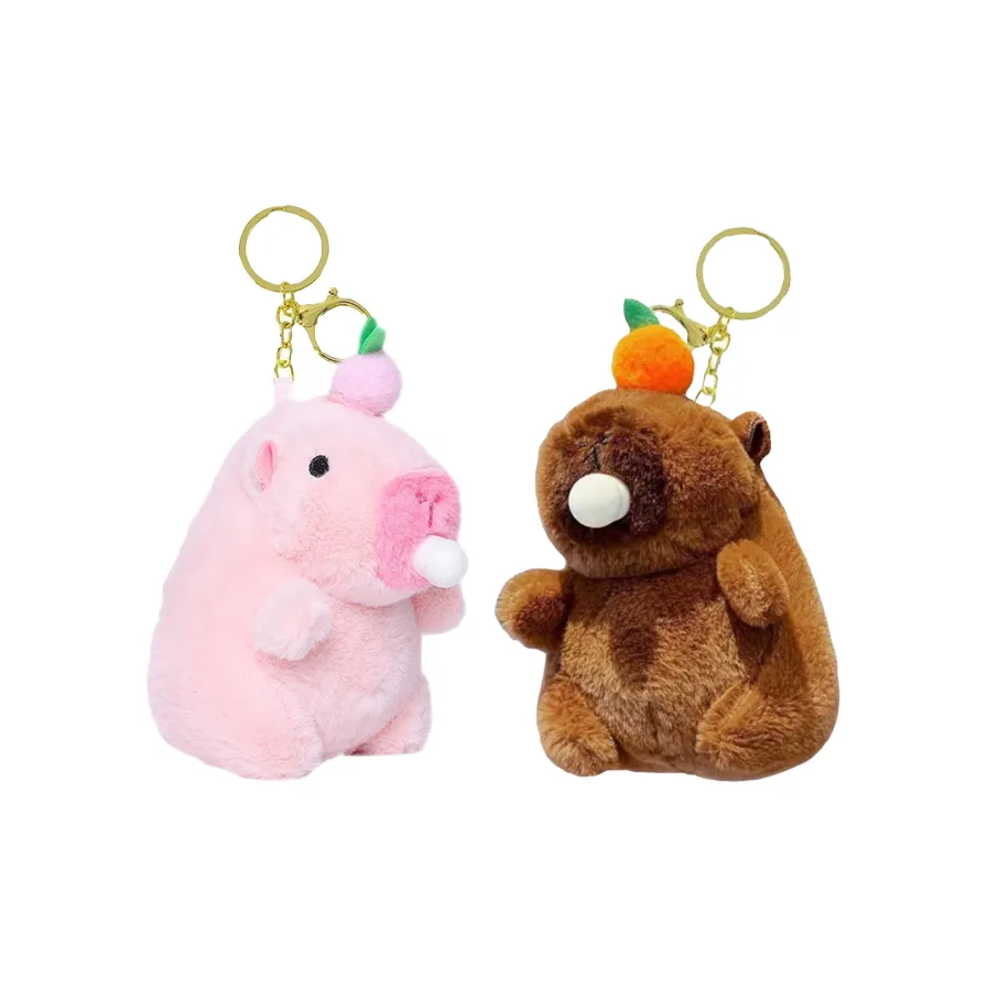 OUYILIAN Капибара которая плюет пузырьки плюшевая подвеска 12 см рекомендуемый рост