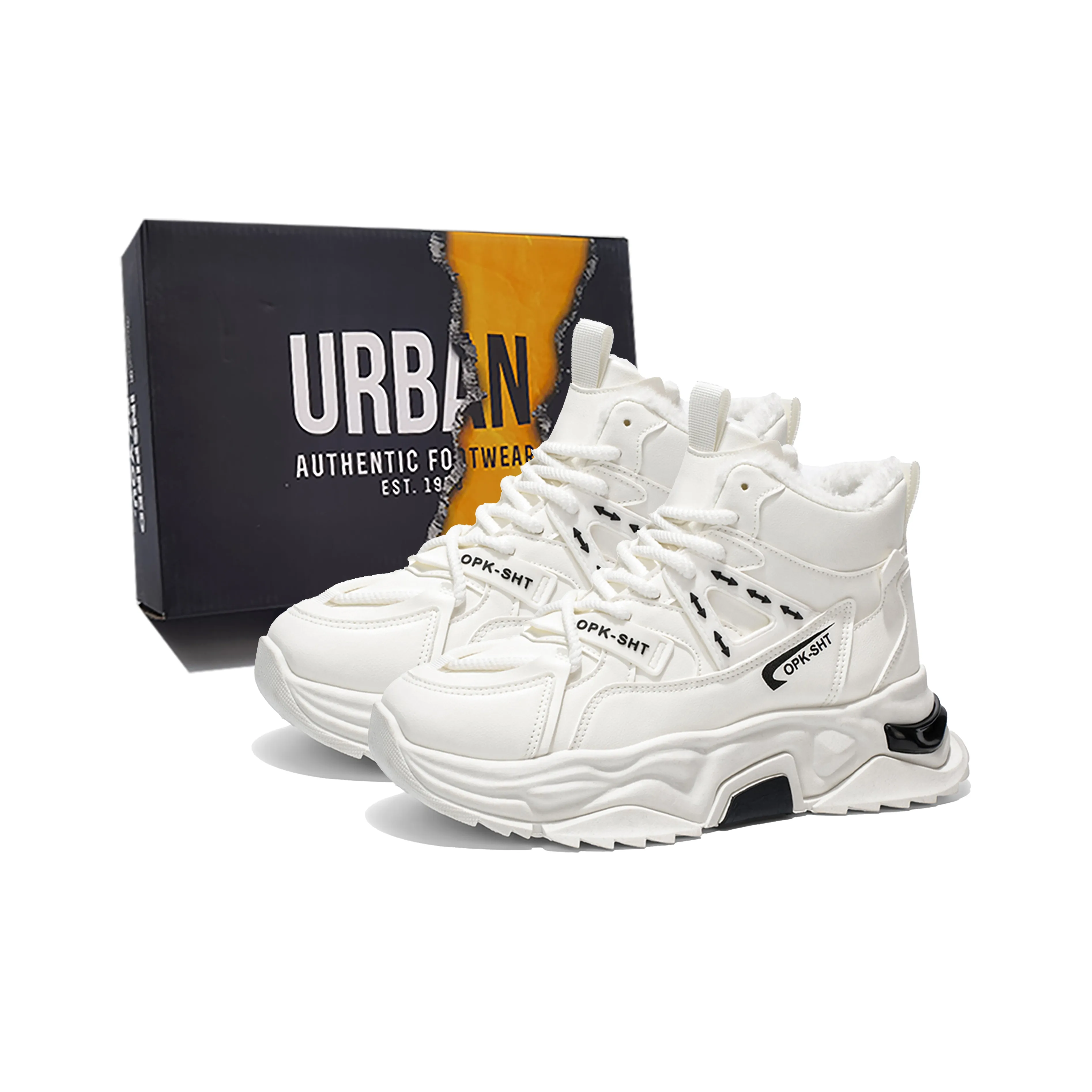 URBAN AUTHENTIC Обувь Износостойкая и Противоскользящая Высокие Кеды Мужские