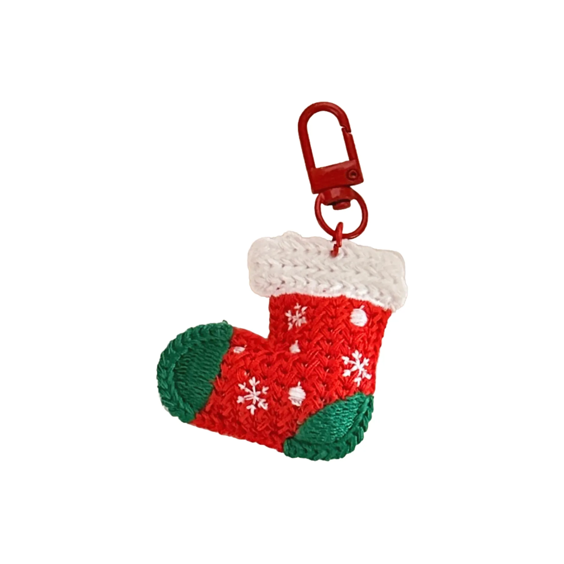 JIAOCHONGRIJI Рождественское украшение ткань вязаный плюшевый брелок длина тела 5 см
