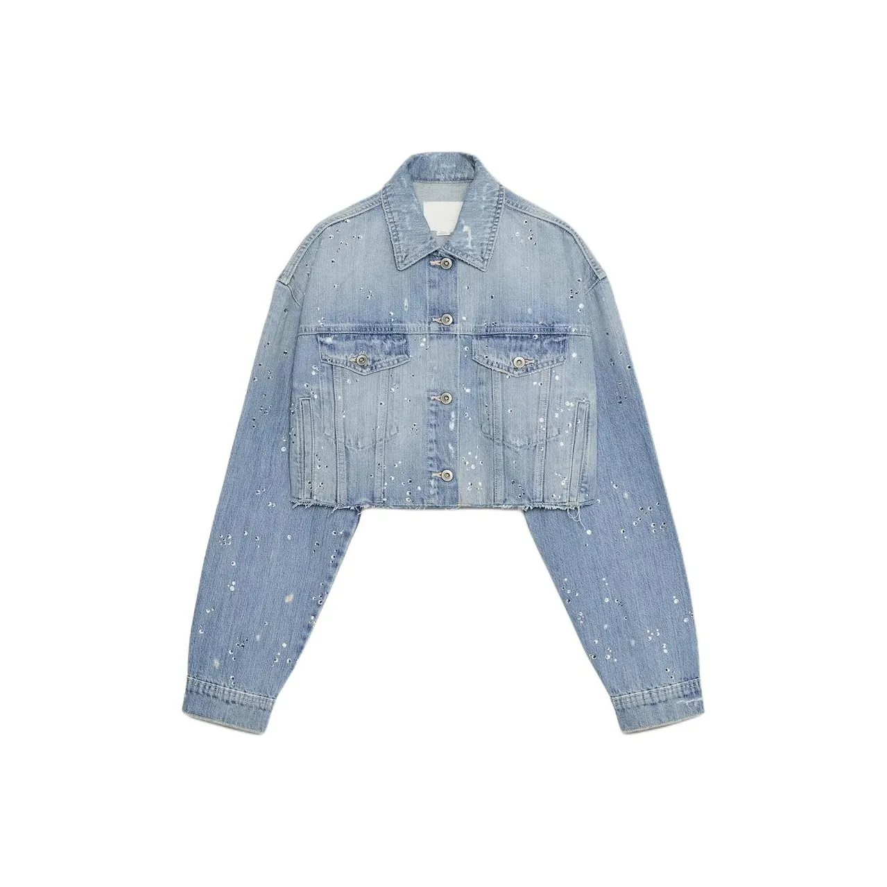 ZARA Trf Blue Women's Denim Jackets