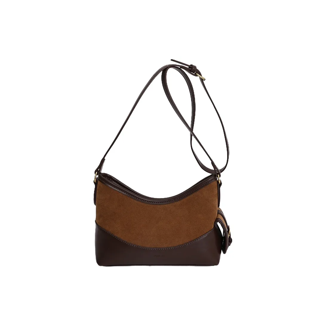 Yi Brigade ПУ (полиуретан) Сумка через плечо Женская Коричневый Кофейный