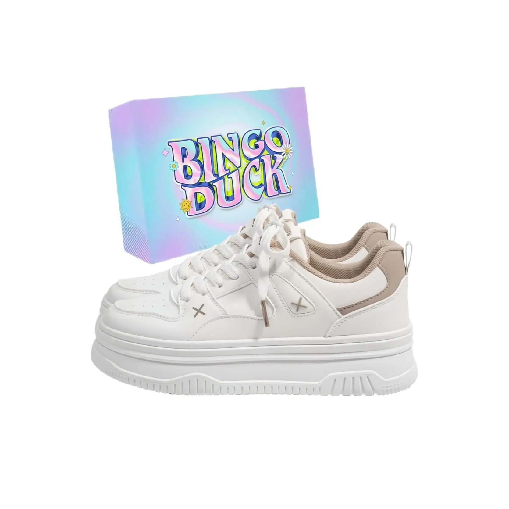 BINGO DUCK Скейтборд Кроссовки Женские