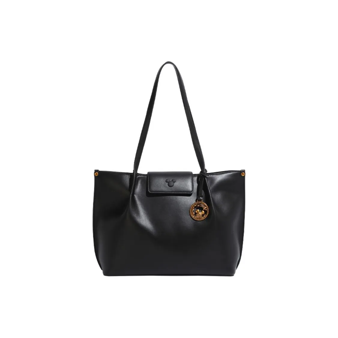 Disney ПУ (полиуретан) Сумка через плечо Стандартная Женская Экрю Черный