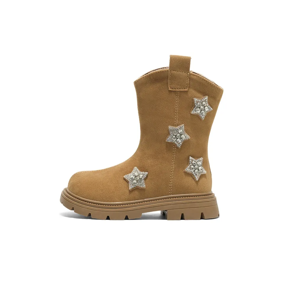 PONGFINITY Детские кожаные сапоги MID Топ Kids