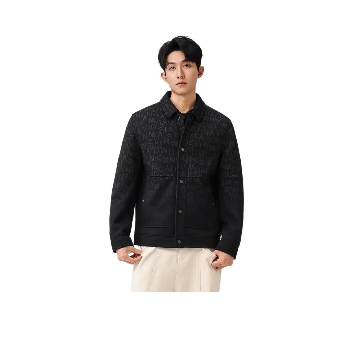 SNOW FLYING Чернила Черный Мужской Пух