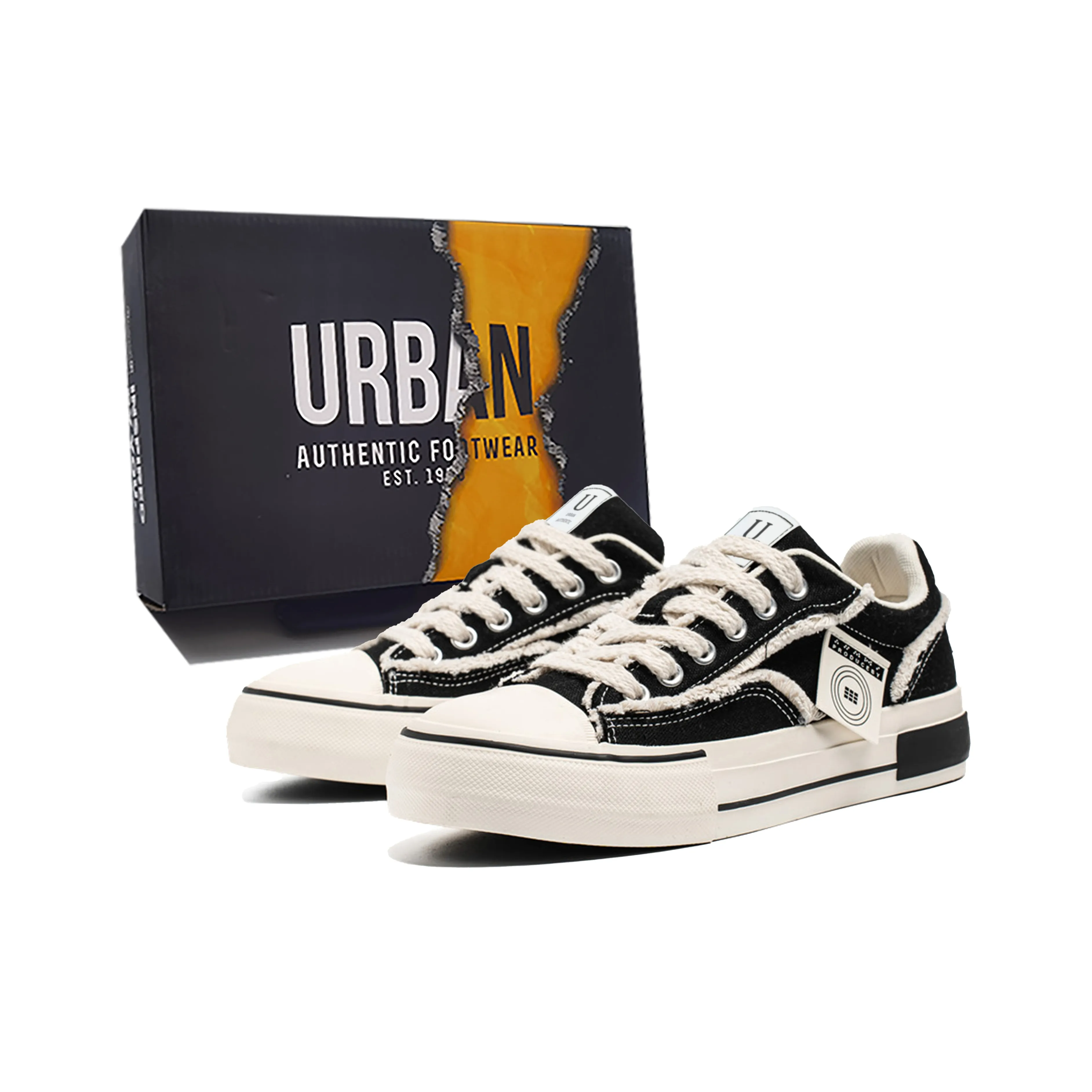 URBAN AUTHENTIC Износостойкие Легкие Дышащие Увеличивающие Высоту Низкие Кроссовки для Скейтбординга Мужские