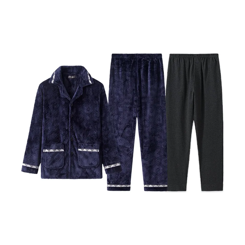 DUOQIAOMEI Флисовые комплекты одежды с подкладкой Мужской