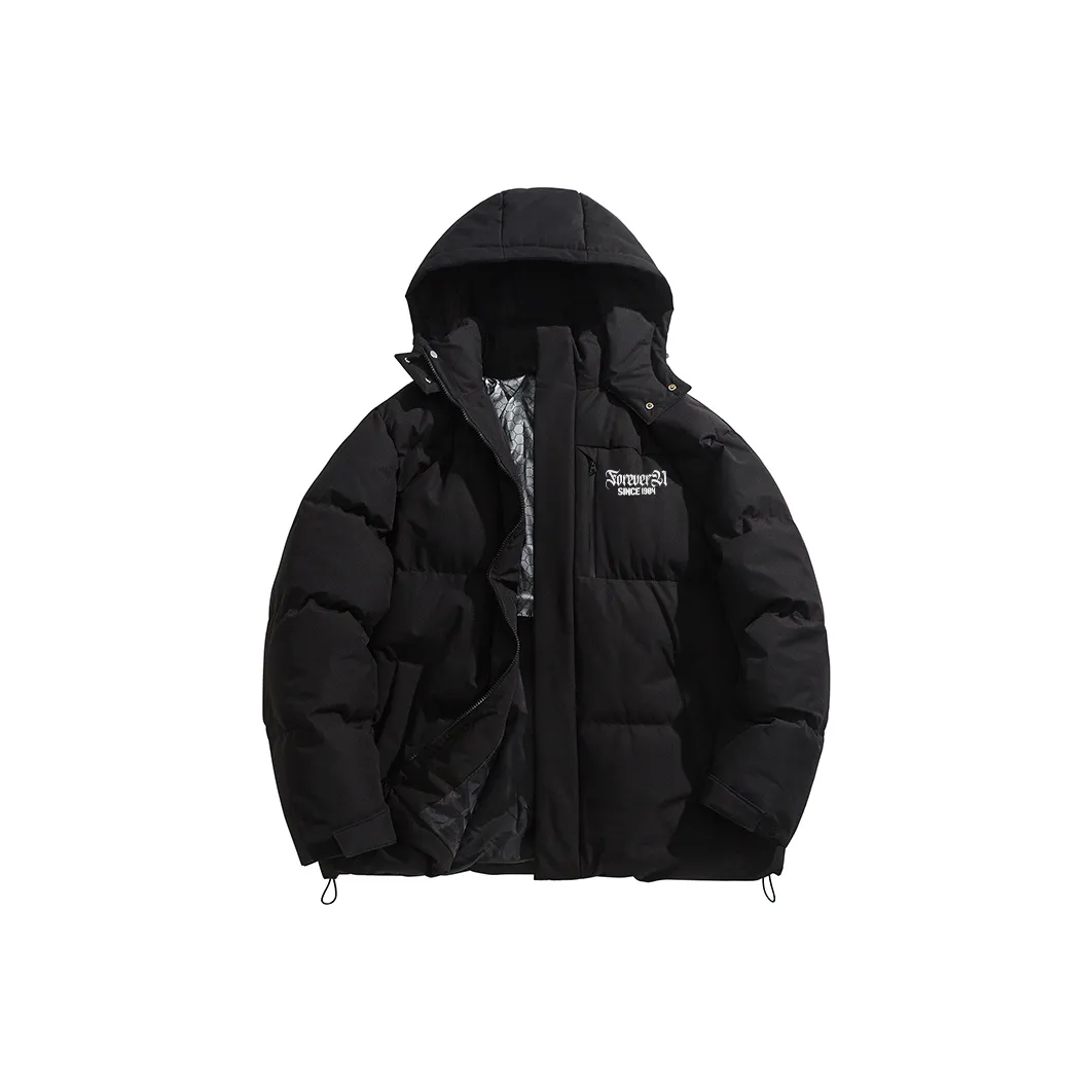 FOREVER 21 Хлопковый пуховик унисекс