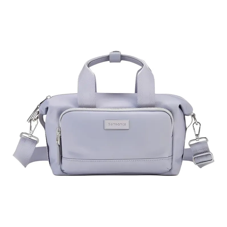SAMSONITE Водолей Ткань Плечевая Сумка Женская Светло-Фиолетовая
