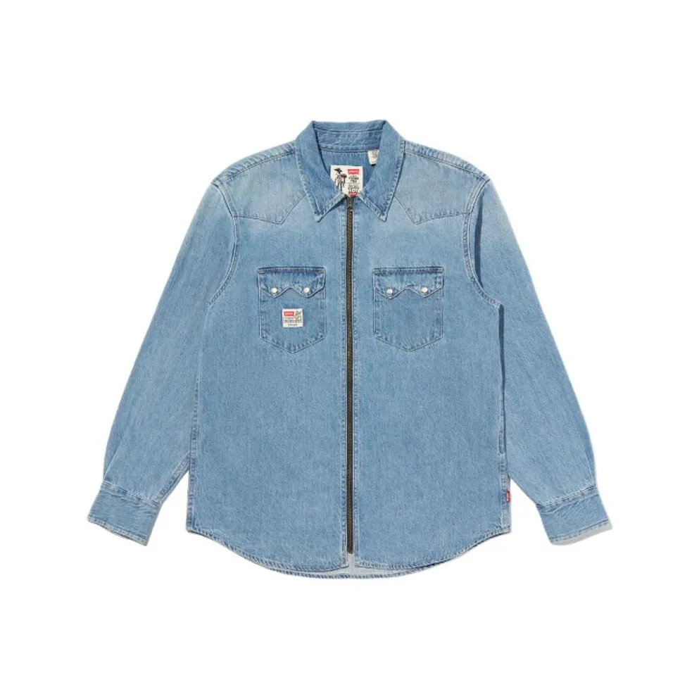 Levi's x WANJUZONGDONGYUAN Коллаборация Toy Story Коллаборация FW25 Рубашка Мужская