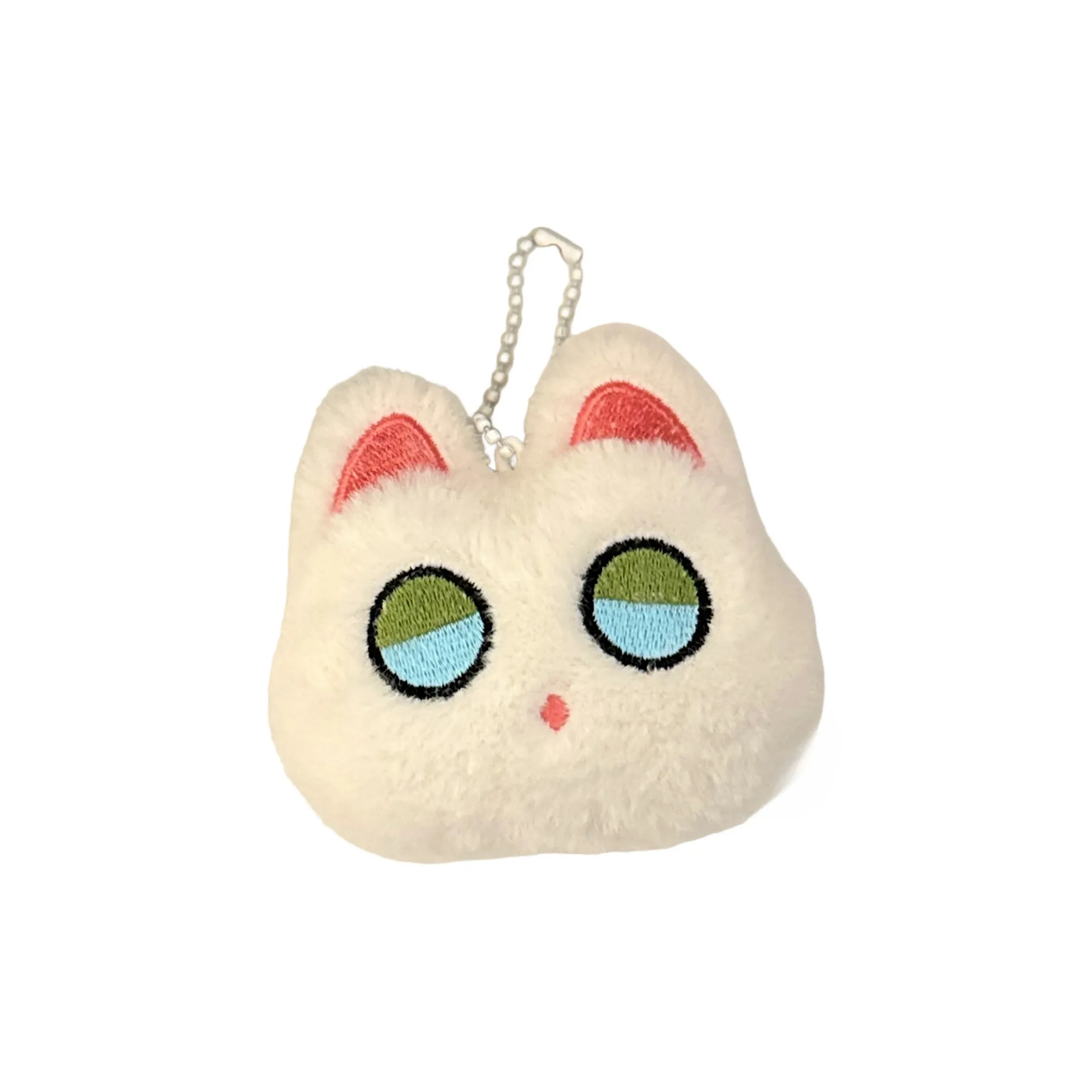 CHUNTUSHU Little Черный Кот Кукла Шарф с Колоколом Голова Кошки Плюшевый Брелок 10 см Рекомендуемая Высота