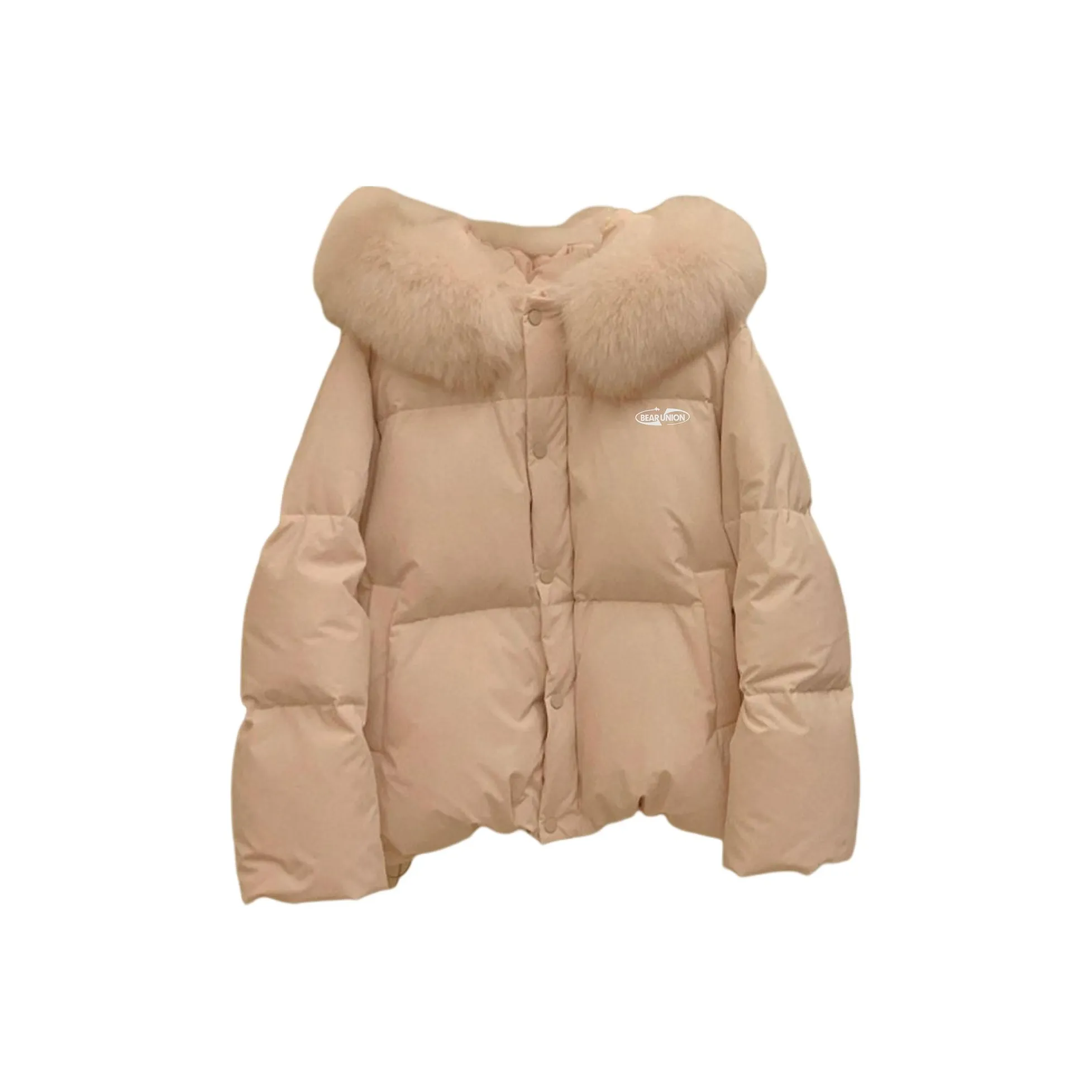 BEAR UNION Хлопковый пуховик женский