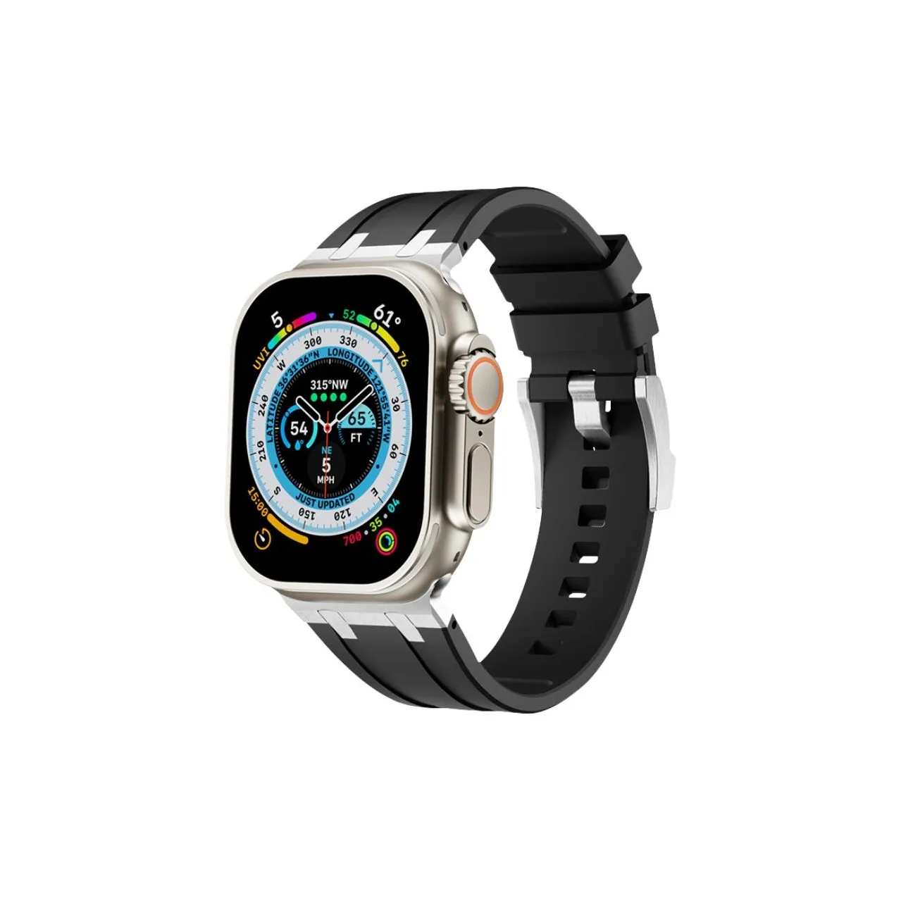 Huasong Xin Ремень Apple Совместимость Силиконовый Материал 222 мм