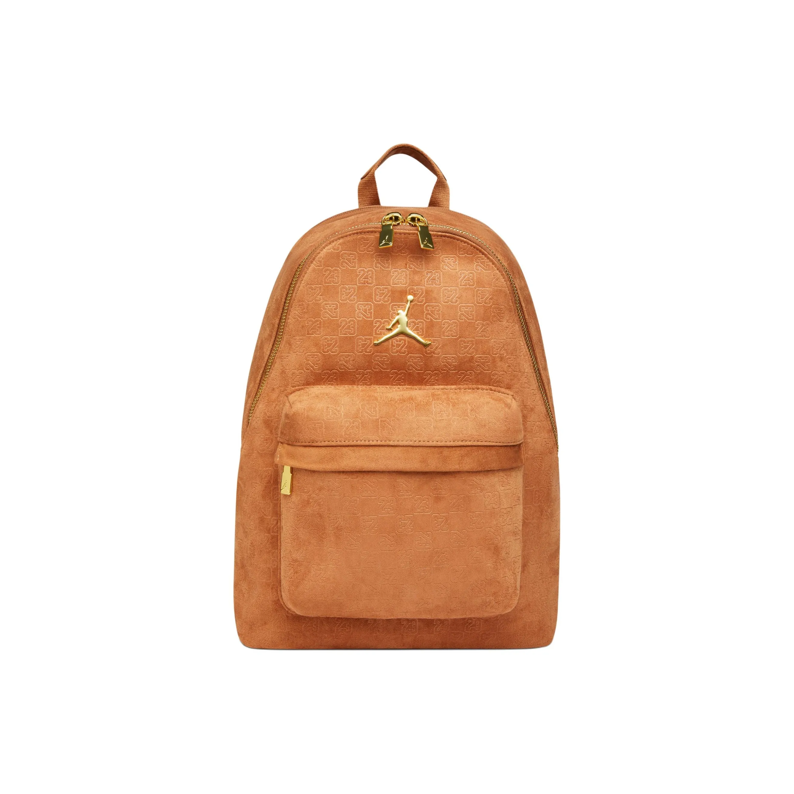 Джордан Monogram Polyester Backpack Men's Color Cognac