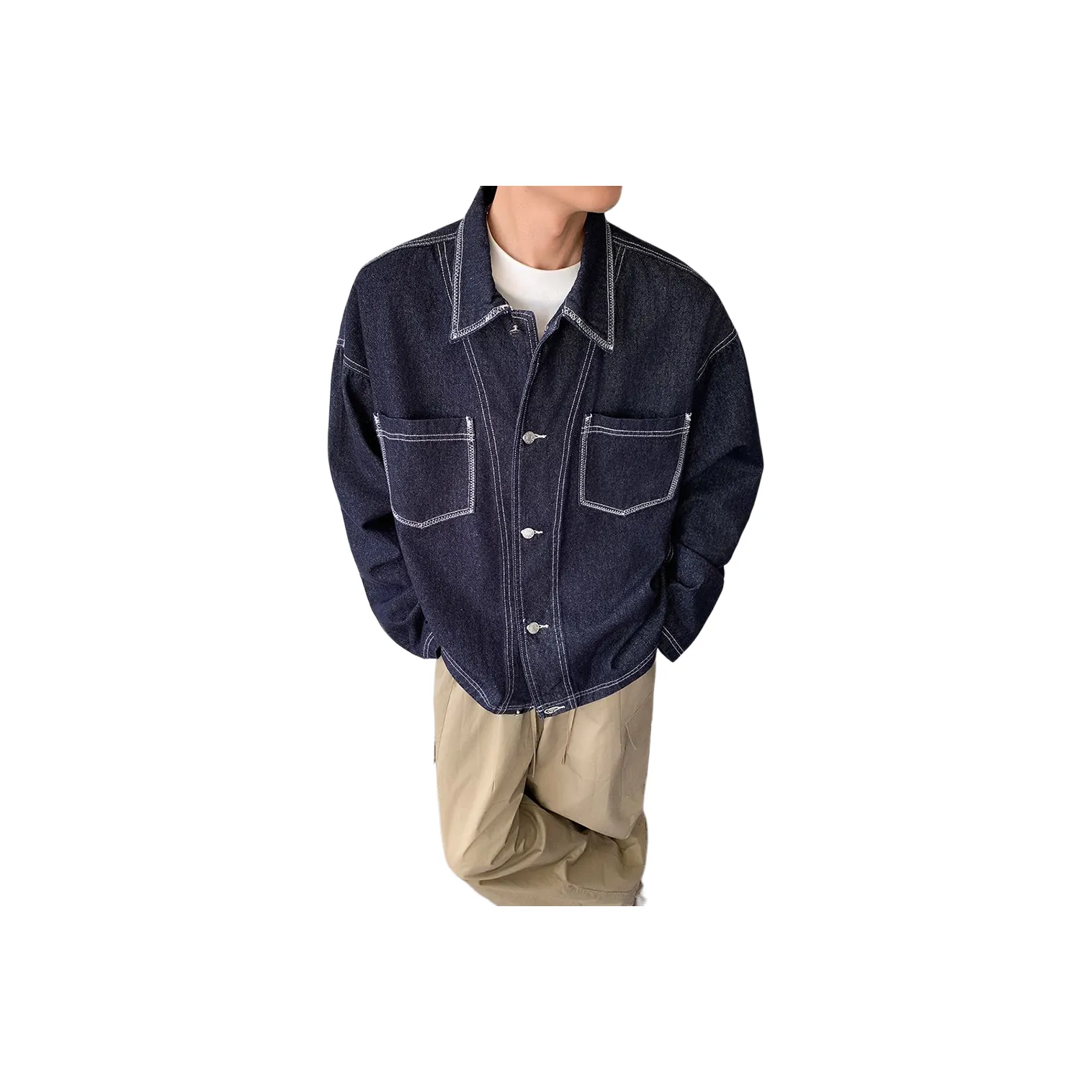 PANDA ADEVIL Джинсовая куртка унисекс