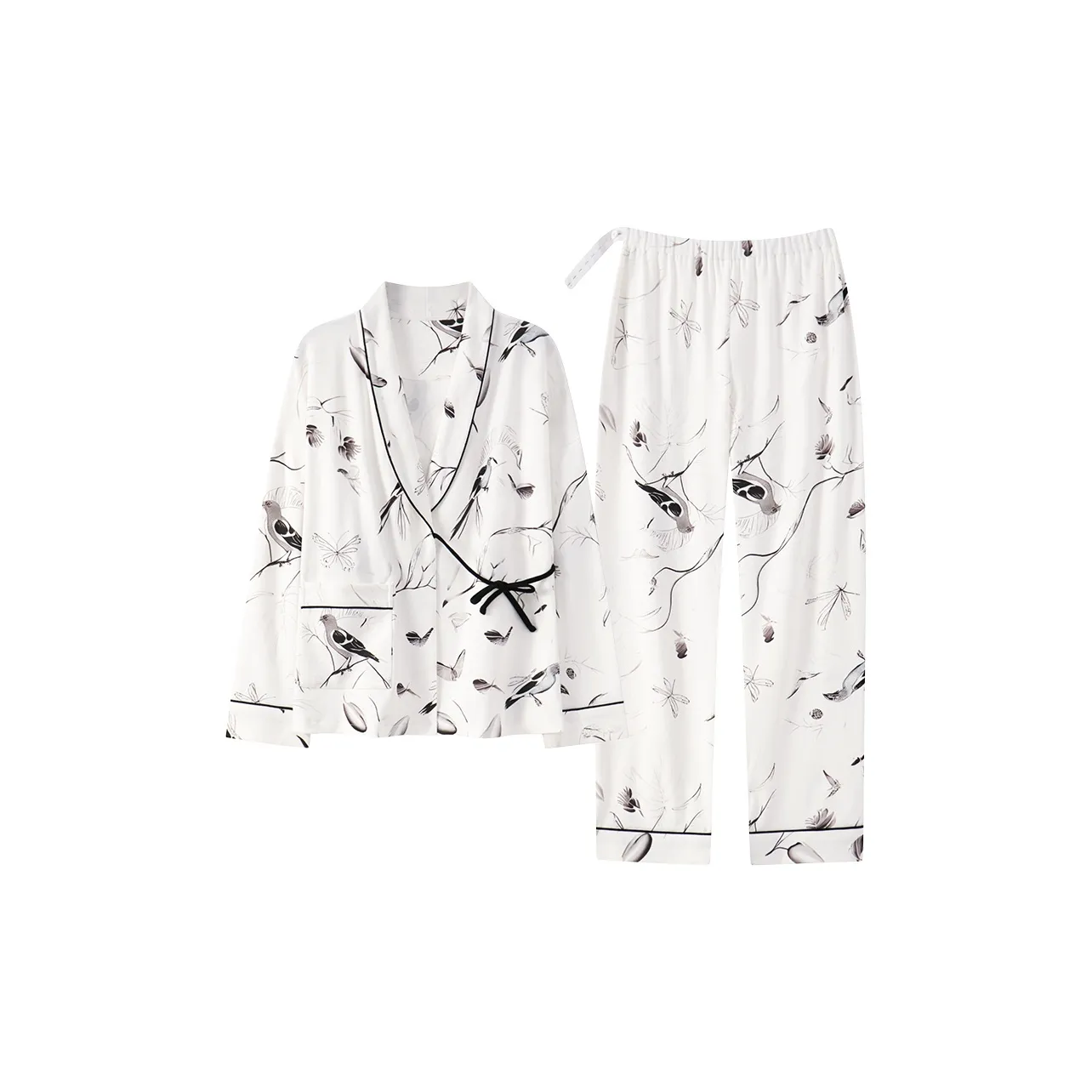 FARO Белый Постпологовый халат Женские пижамные комплекты