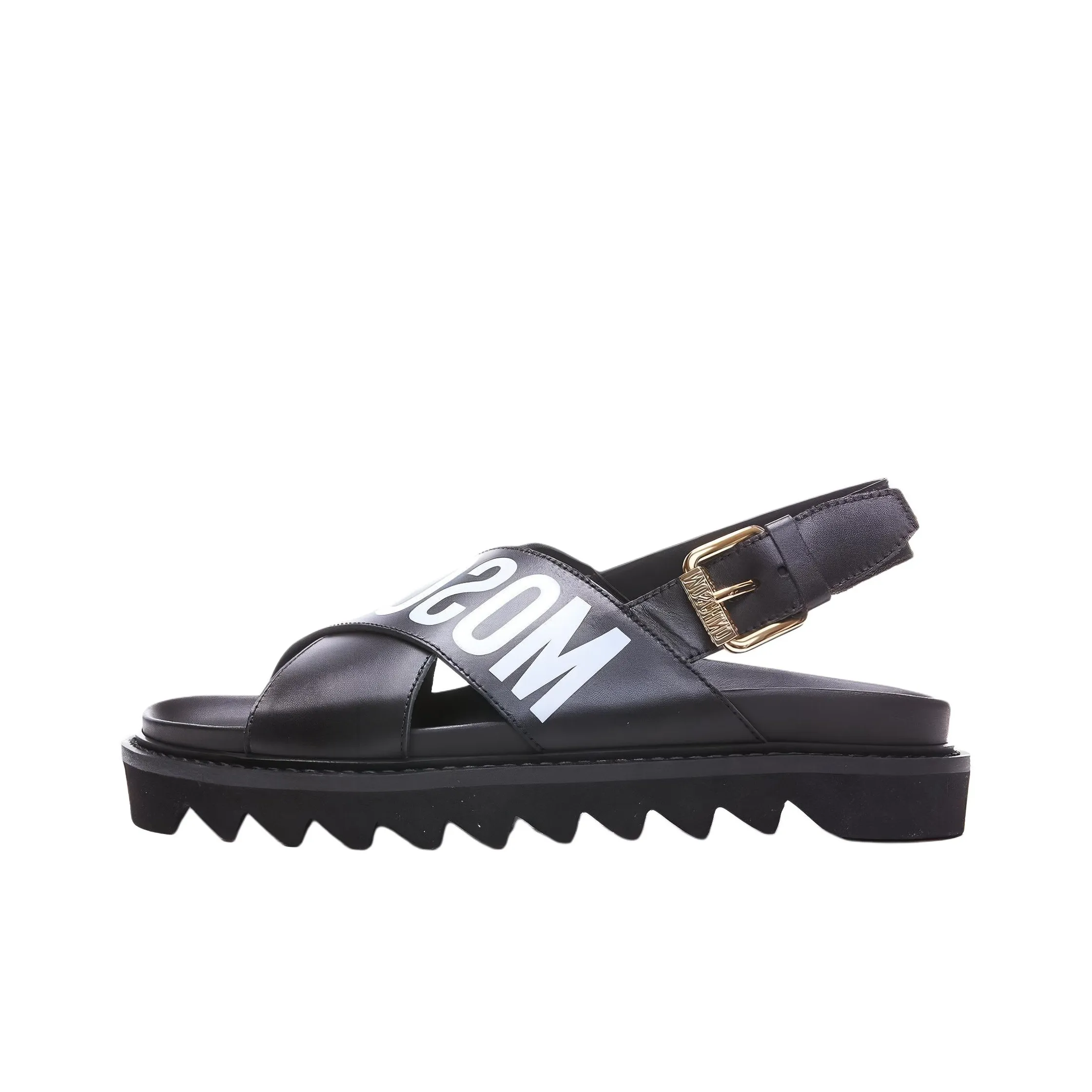 MOSCHINO One Ремешок Сандалии Женские Черные