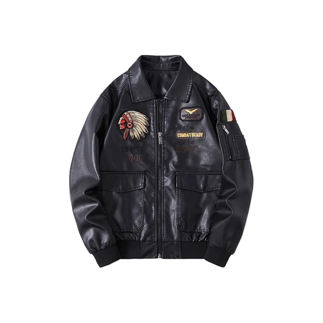 TAIZILONG Мужские кожаные куртки