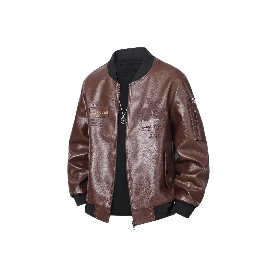 REBIRTHRABBIT Кожа Куртка Мужская