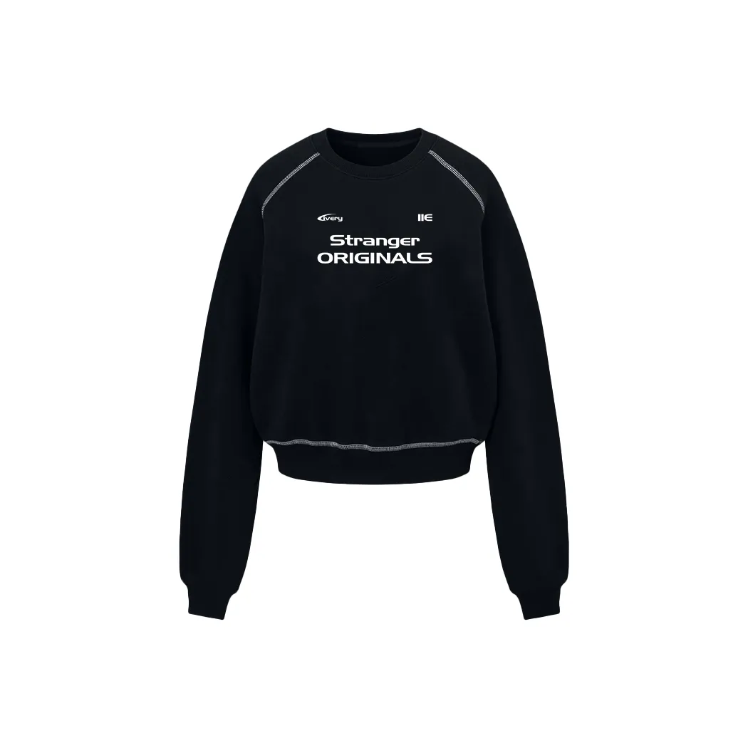 11ESTRANGER Круглый вырез Свитшот Унисекс