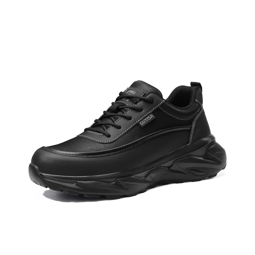 GUYISA Безопасность и Защитная обувь унисекс черного цвета