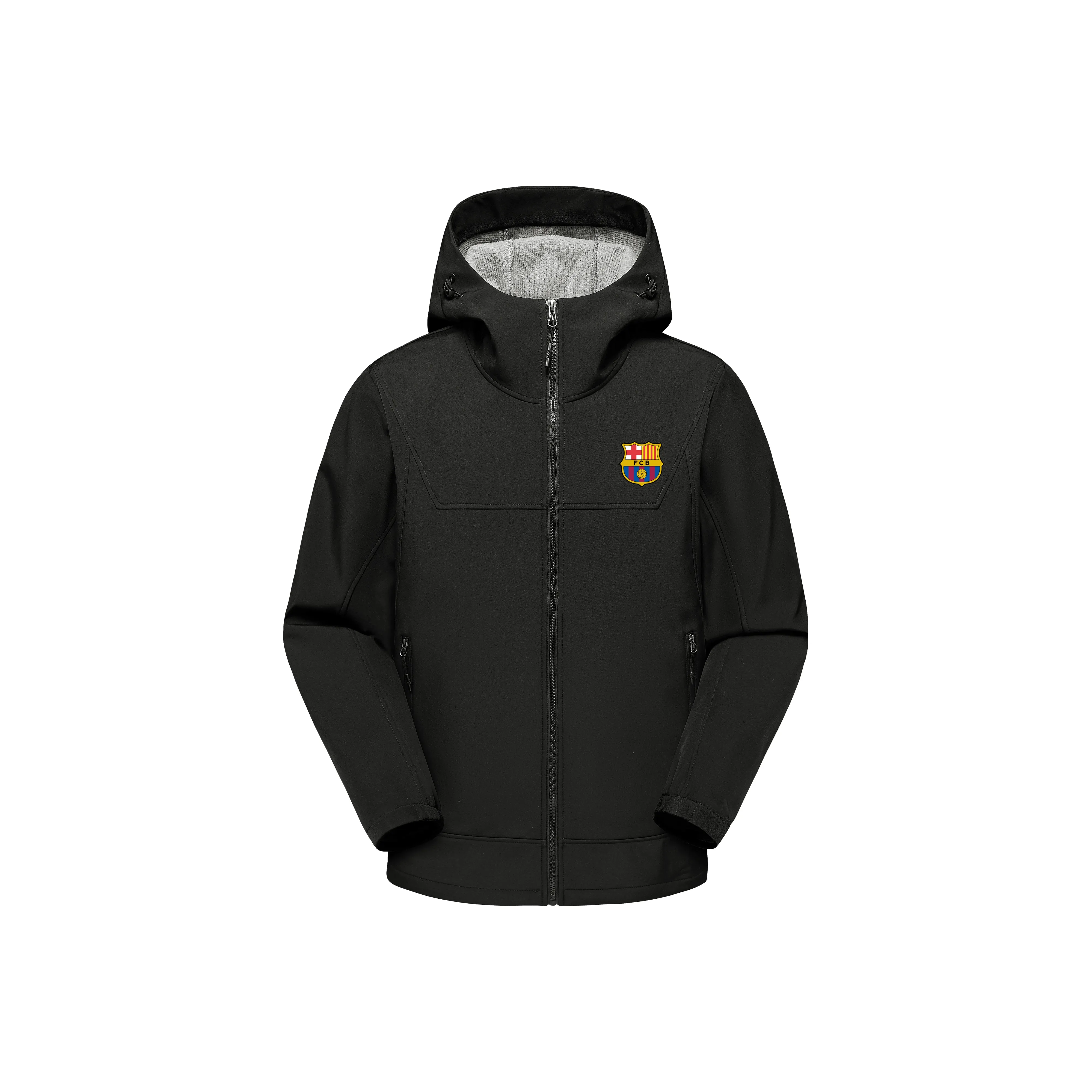 FCB ARCELONA Термический Водонепроницаемый Ветрозащитный Ветровка Унисекс