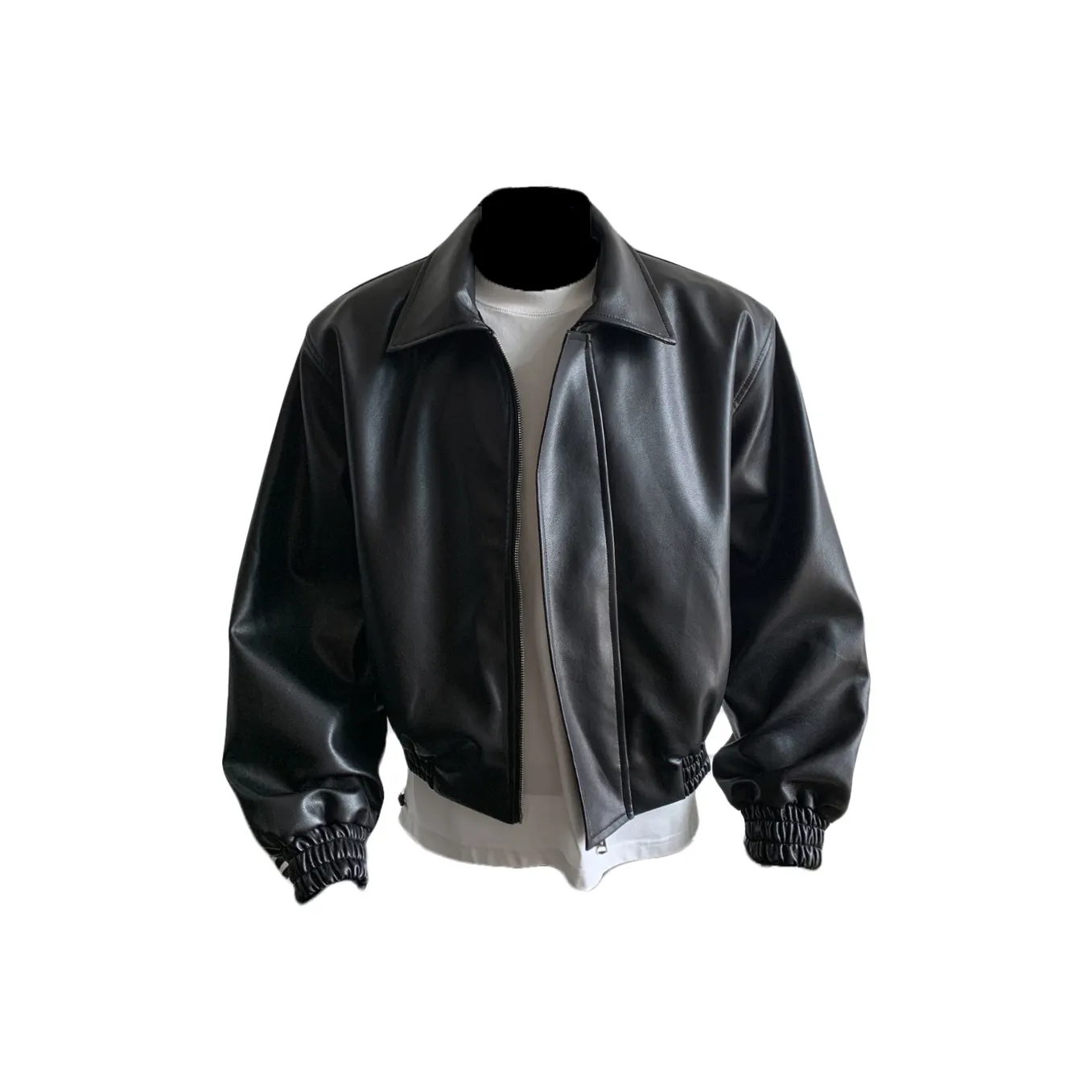 Yaoqi Черный Унисекс Кожаные куртки