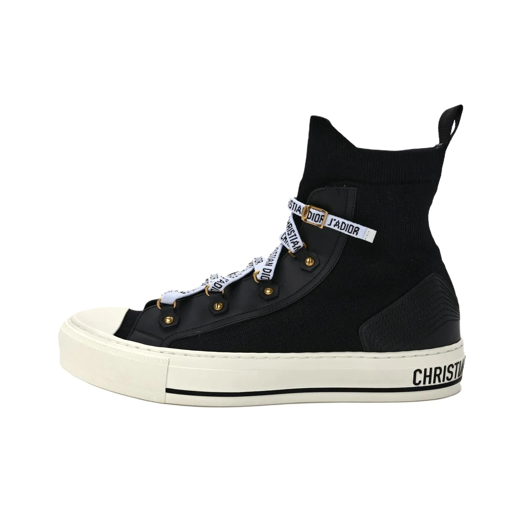 DIOR Walk'n'DIOR Skateboard Shoes Women's High Top Black