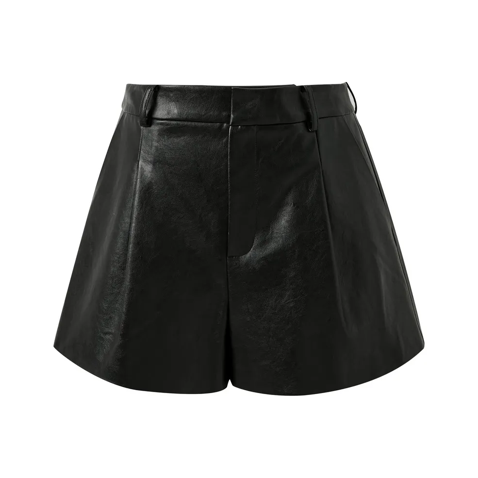 3COLOUR Классический черный Женские Повседневные шорты