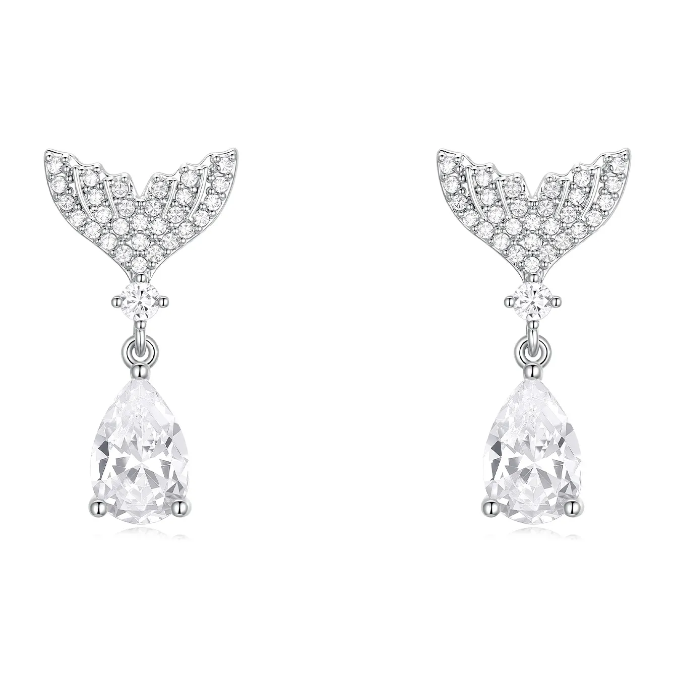 Серьги-гвоздики из стерлингового серебра 925 пробы Disney женские