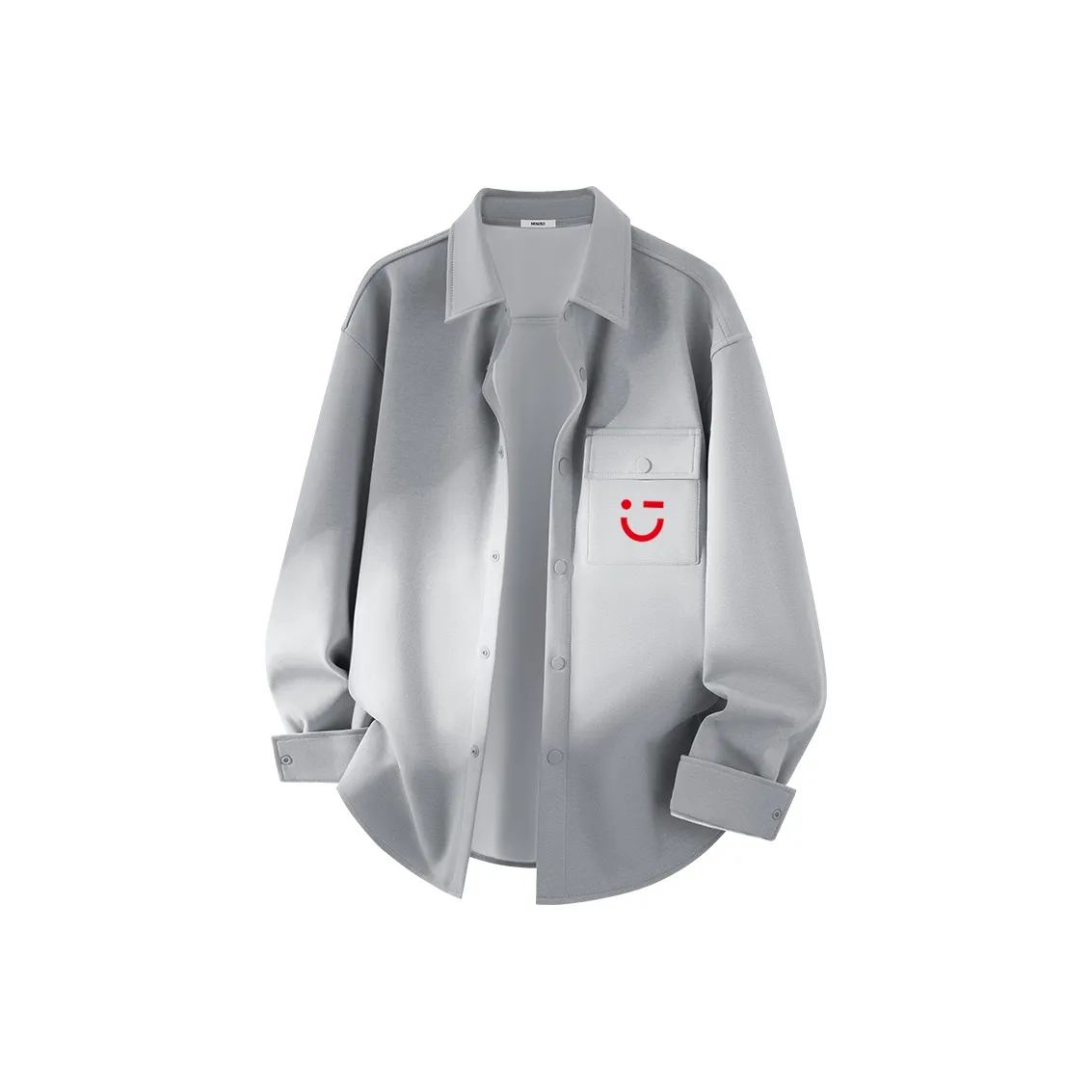 Miniso Осенне-зимняя рубашка унисекс