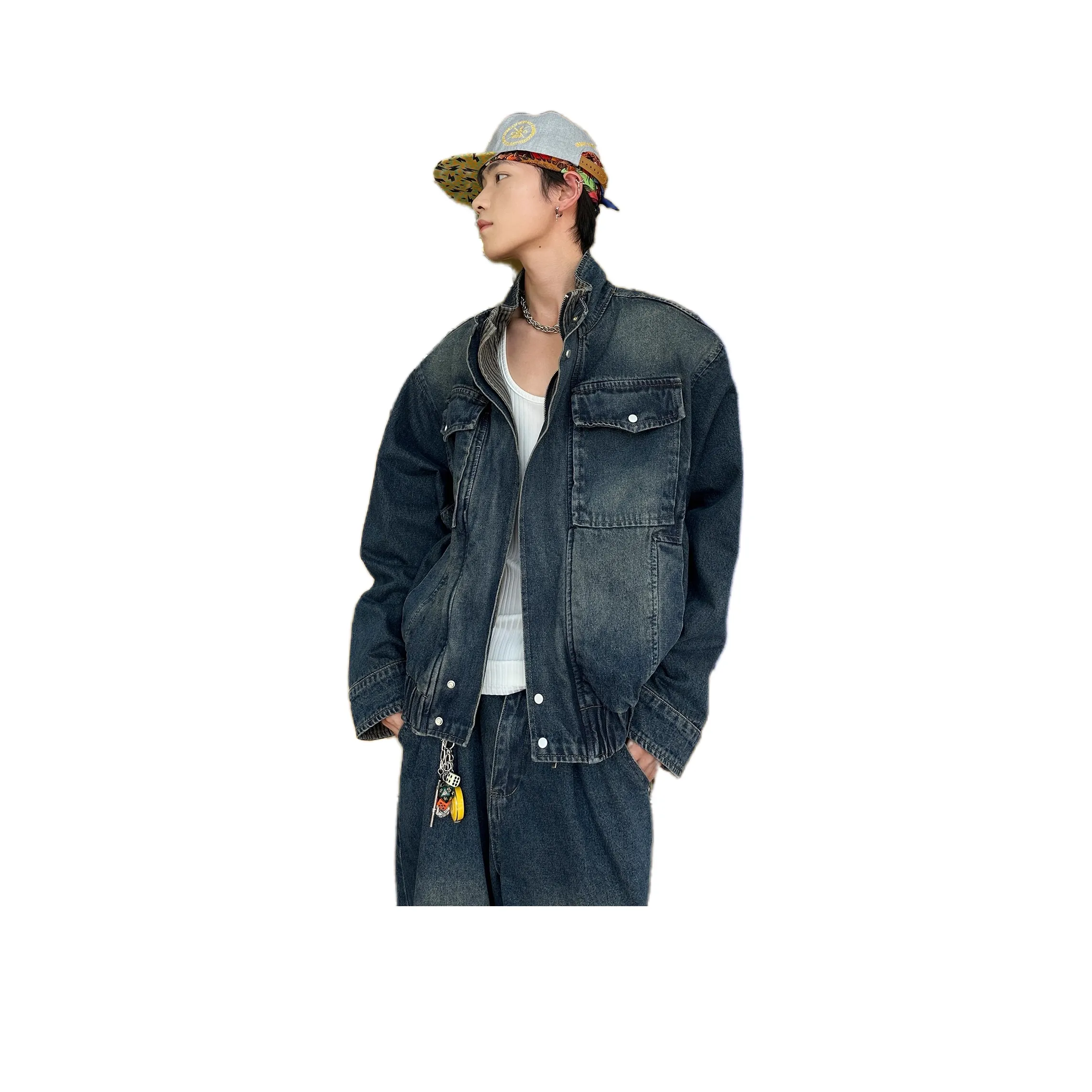 Bug Small Green Denim Jacket Unisex Буг Смолл Грин Деним Куртка Унисекс