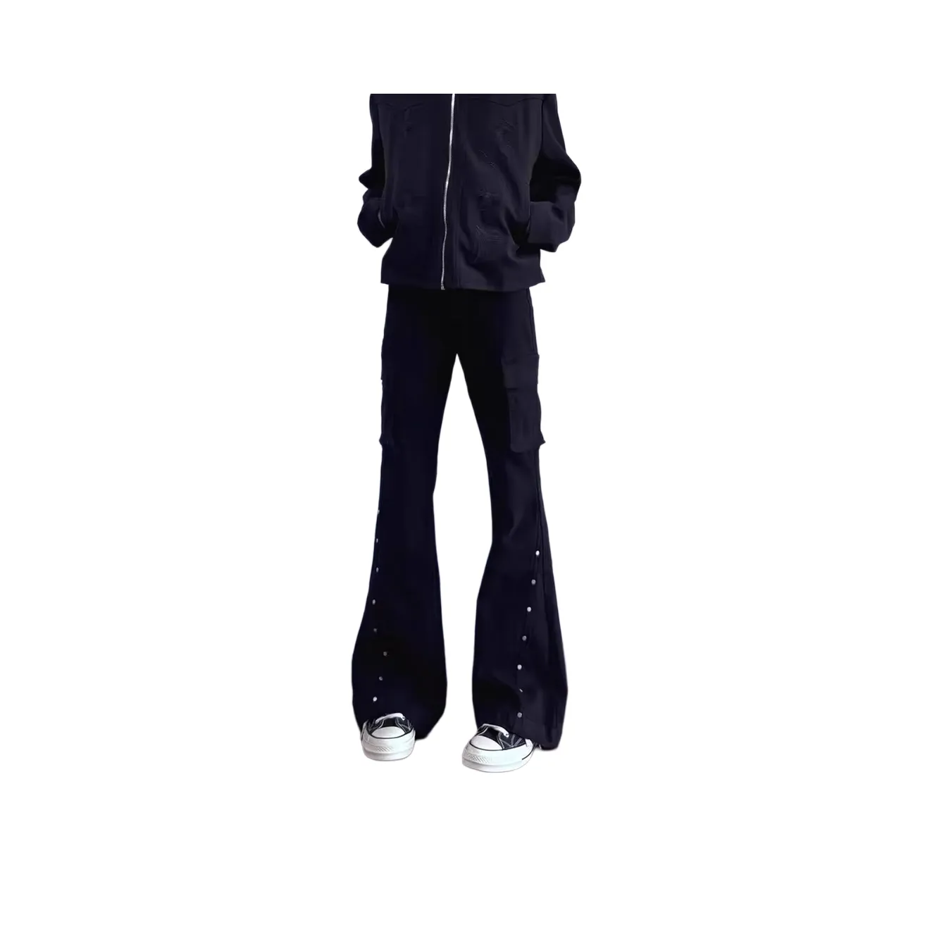 PANDA ADEVIL Черный Унисекс Джинсы